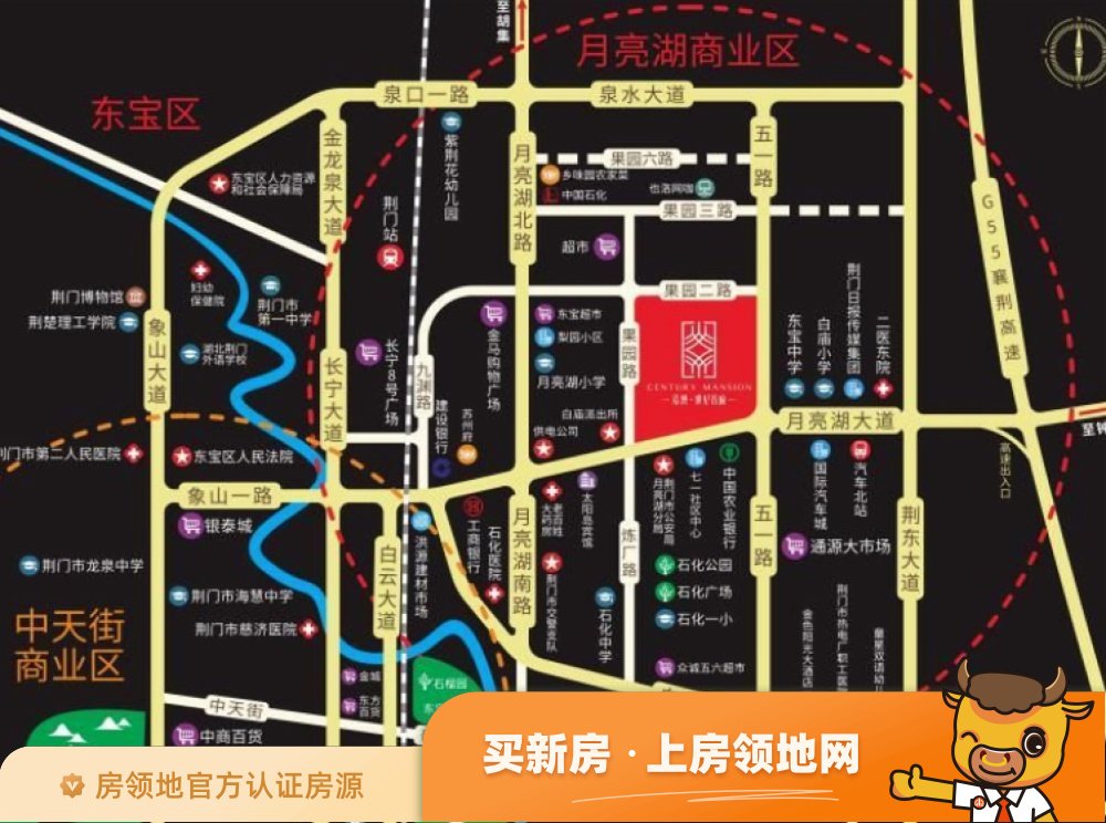 泓博·世纪首府位置交通图22