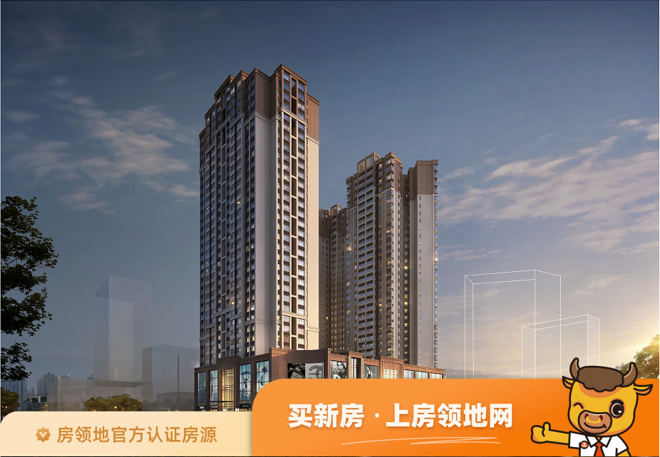 荆州锦一万城在售户型，2居、3居、4居，建面81-139m²