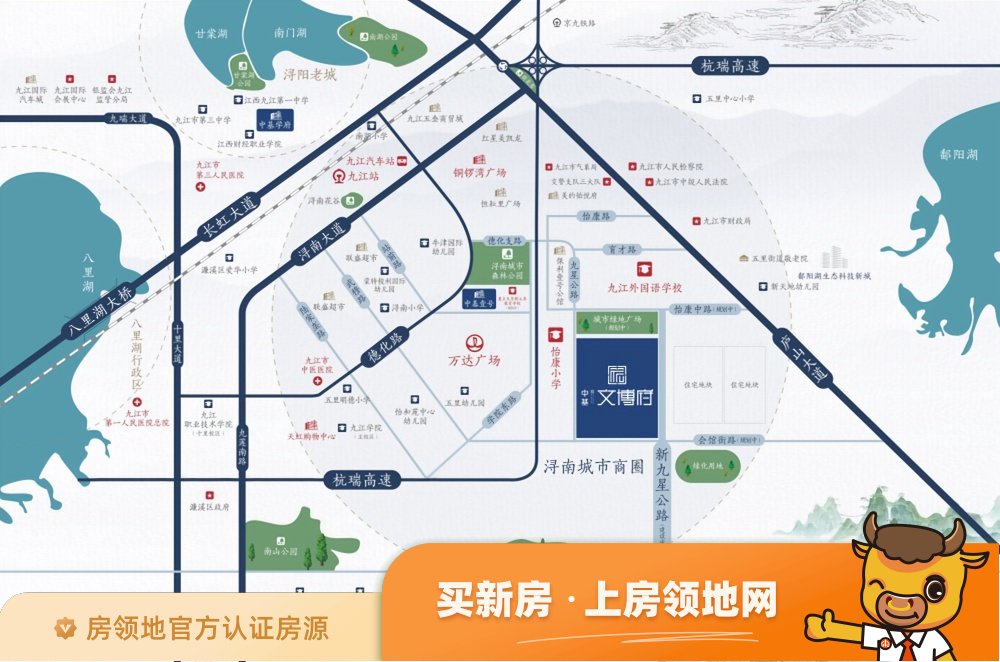 中基文博府位置交通图39