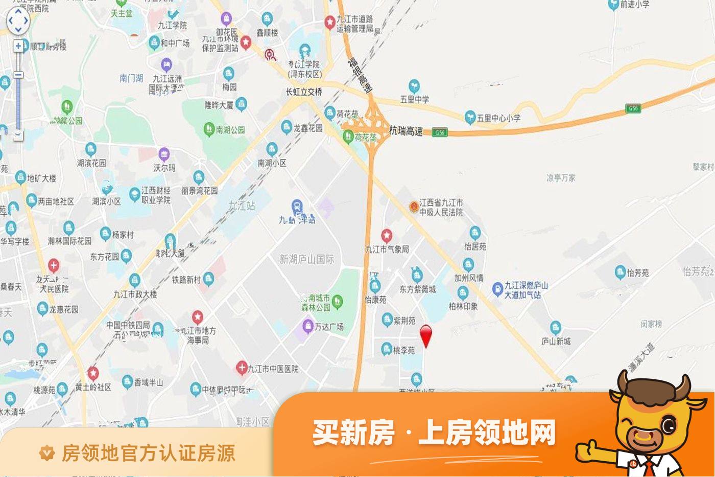 中基文博府位置交通图40