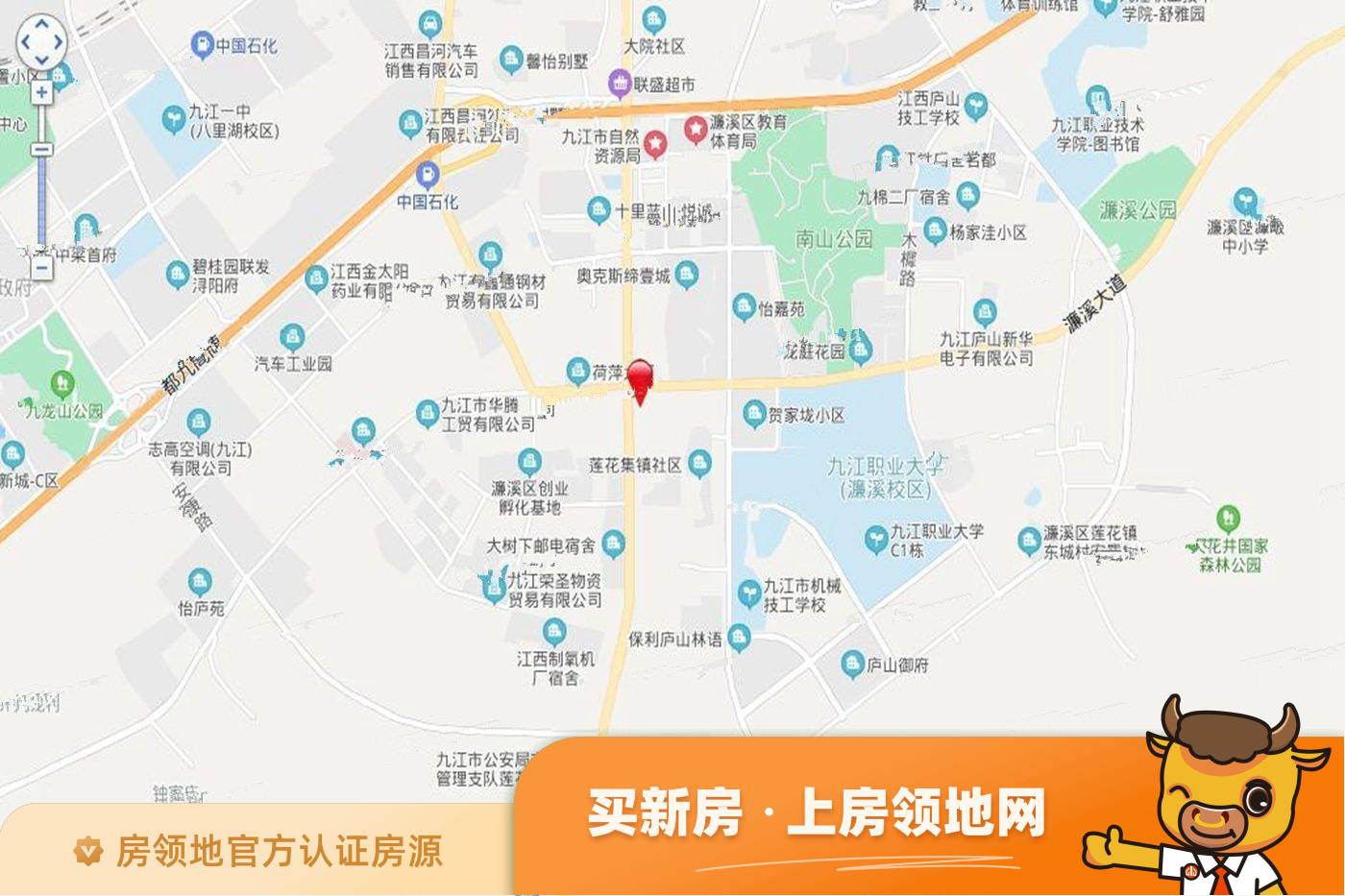 中梁中辉名门山河樾位置交通图4