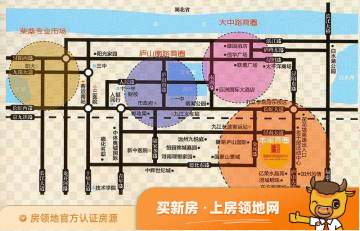 中铁西江悦（住宅）位置交通图4