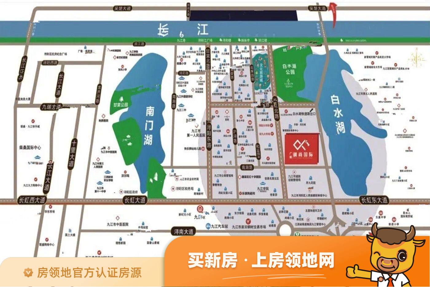 广隆枫尚国际位置交通图1