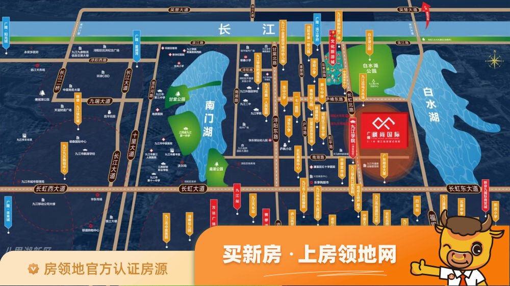 广隆枫尚国际位置交通图2