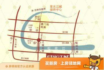 星光江城位置交通图1