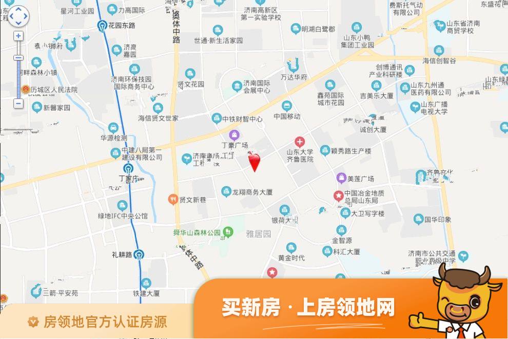 汇鑫时代中心位置交通图2