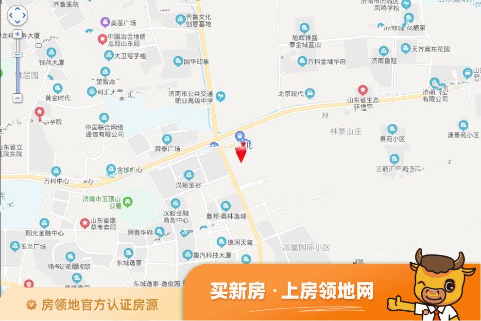 龙湖汉峪光年位置交通图62