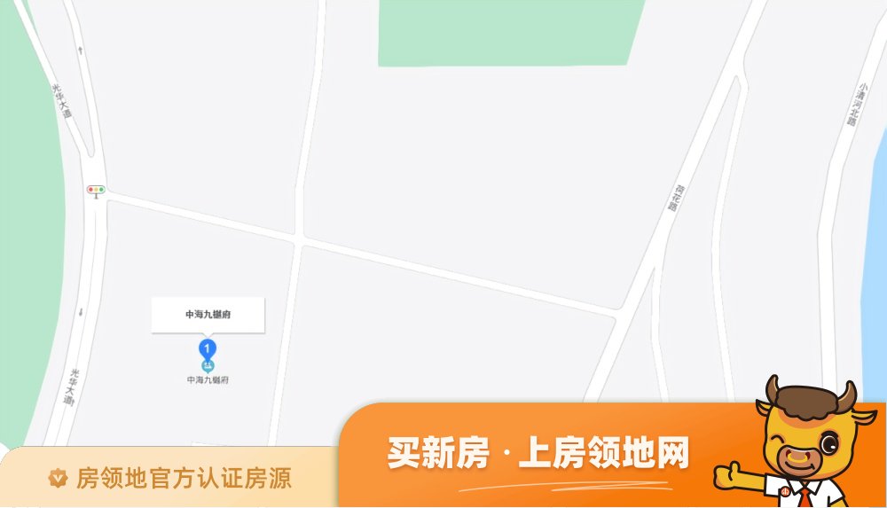 中海九樾府位置交通图43