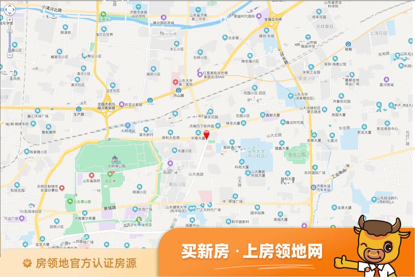 明湖壹品位置交通图1