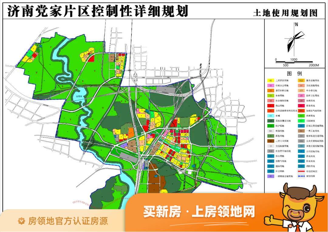 市中国岳城规划图1