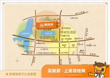 腾跃苑位置交通图2