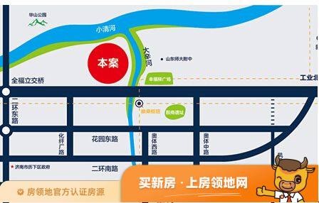 祥泰城位置交通图2