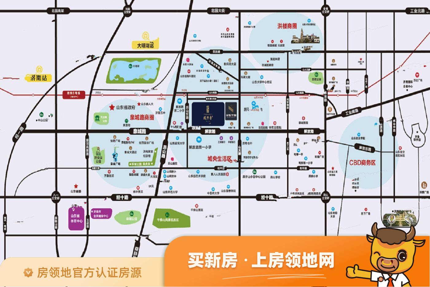 中建国熙台位置交通图1
