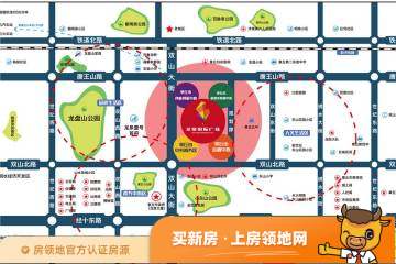 龙泉国际广场位置交通图4