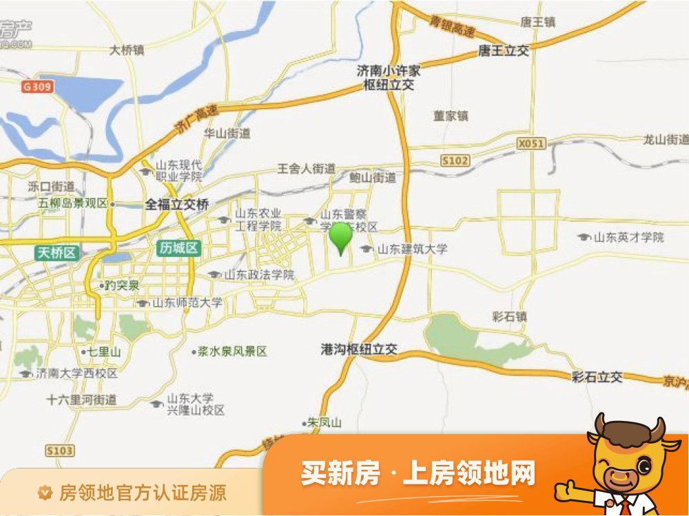 旭辉·银盛泰·金域蓝山位置交通图57