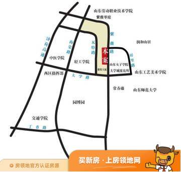 三庆青年城位置交通图3