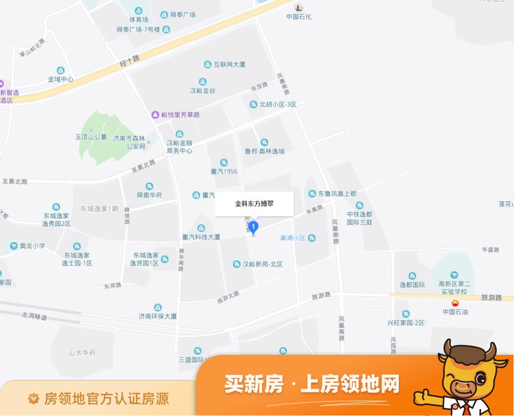 金科东方博翠位置交通图8