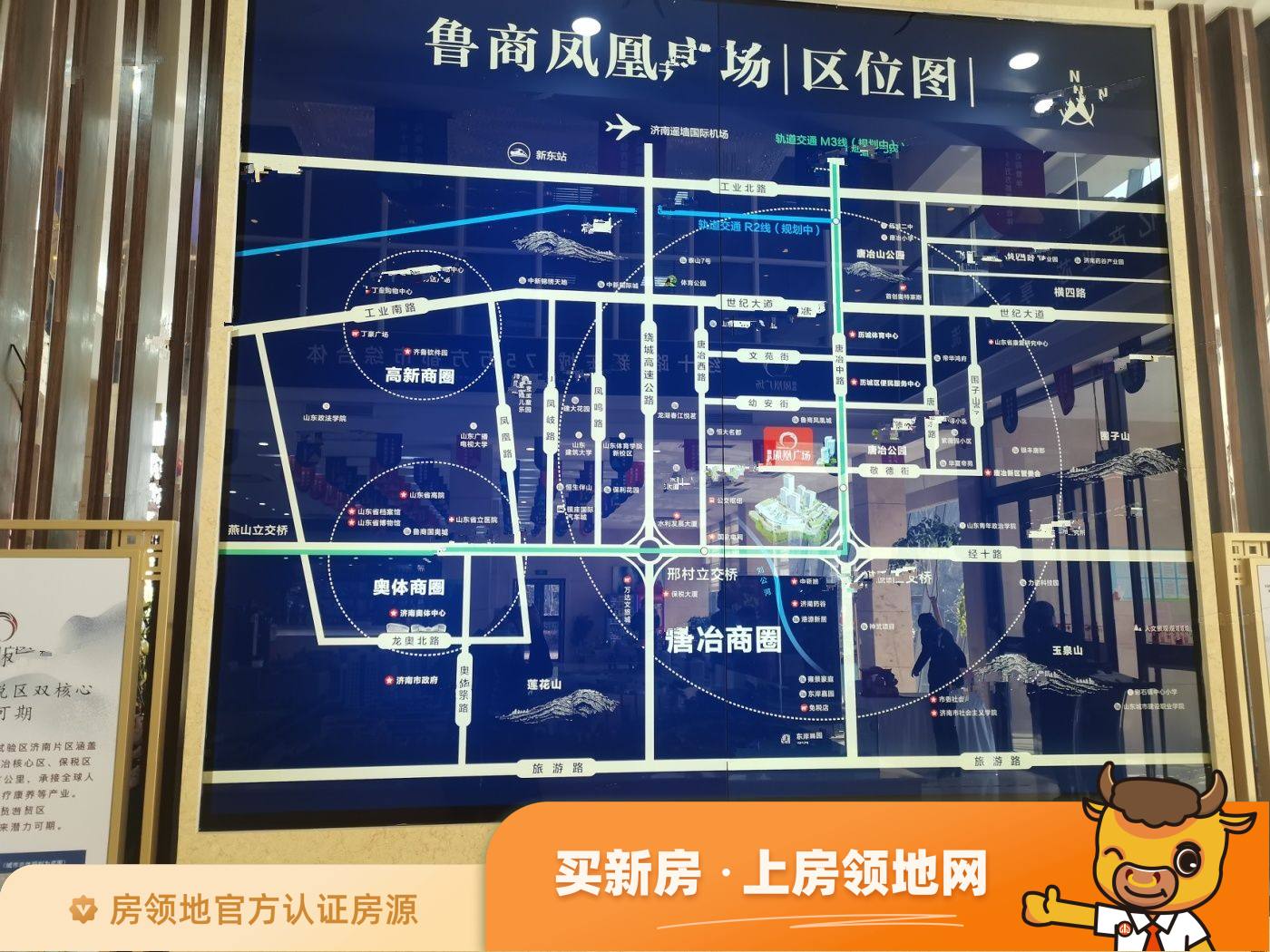 鲁商凤凰广场实景图5