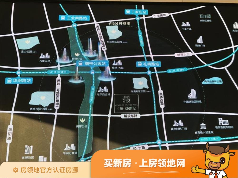 仁恒公园世纪位置交通图45