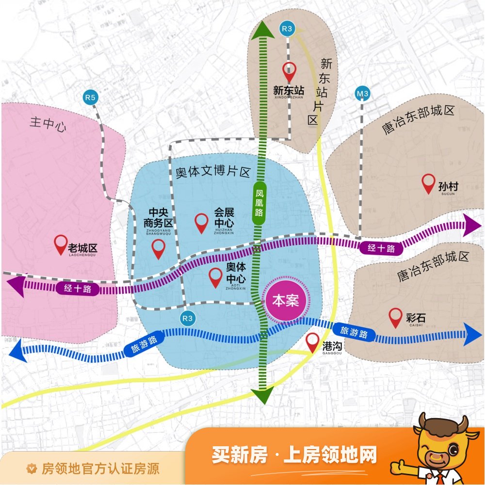 中铁逸都国际三期阅山位置交通图47