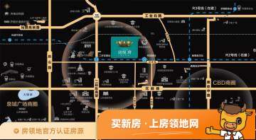 电建济南洺悦府位置交通图52