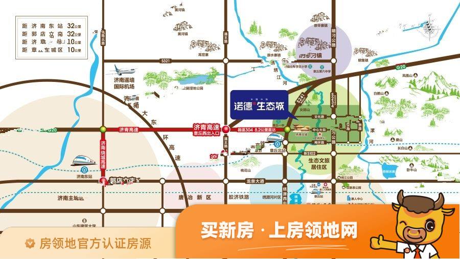 中铁诺德生态城位置交通图2