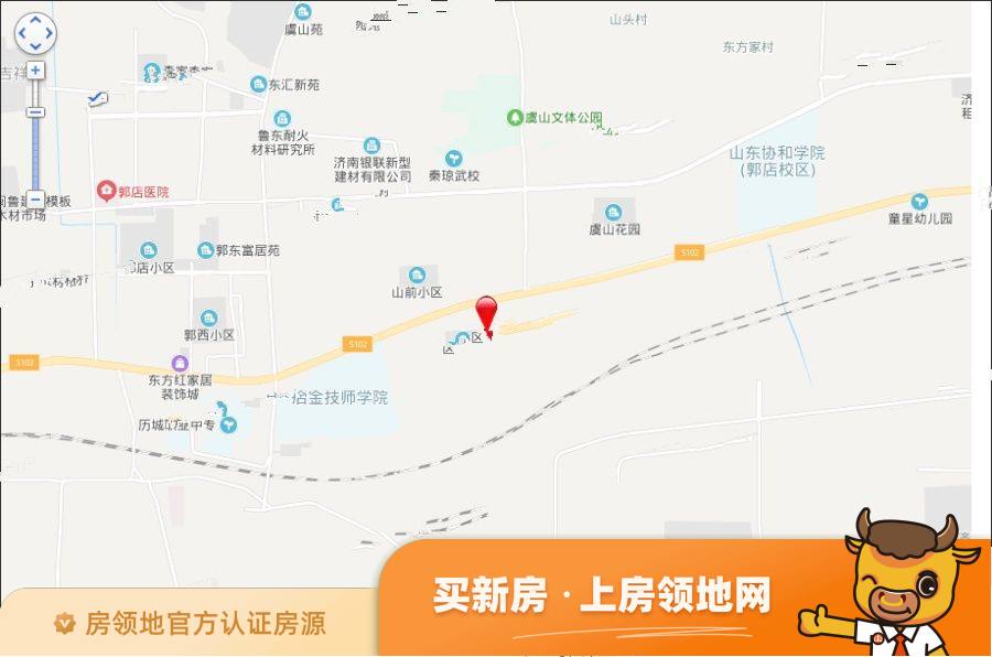 中国铁建花语拾光位置交通图7