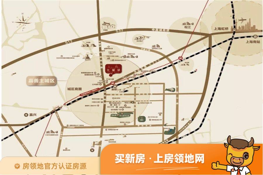 旭辉光耀城位置交通图32