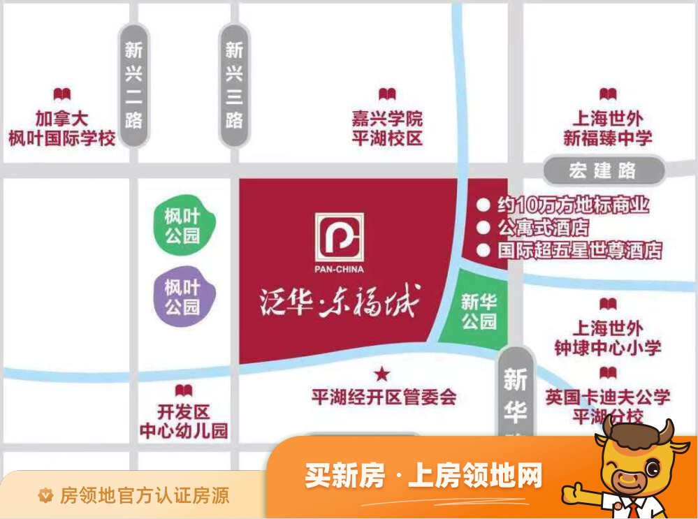 泛华东福城位置交通图31