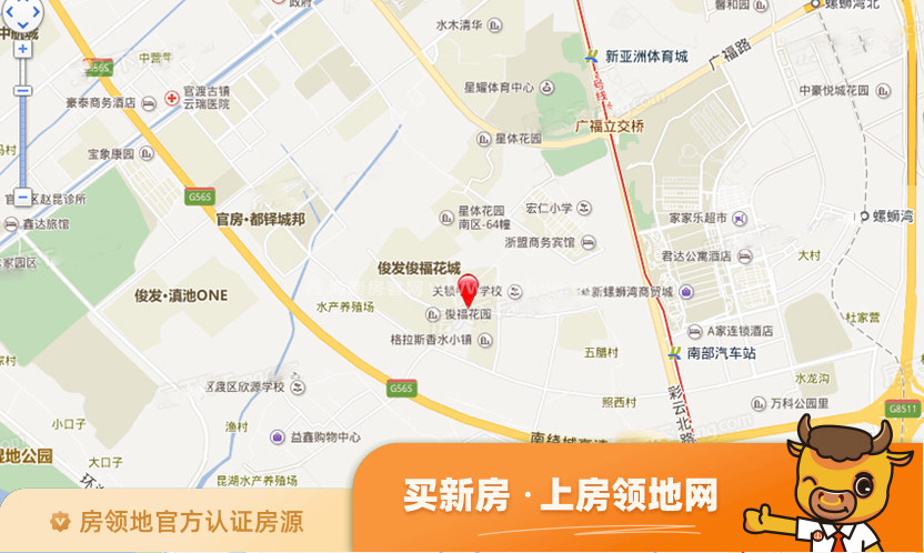 滨江国际位置交通图2