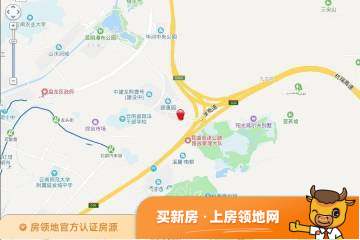 华中农商城位置交通图1