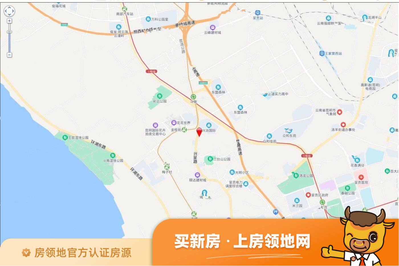 龙光玖誉城商铺位置交通图2