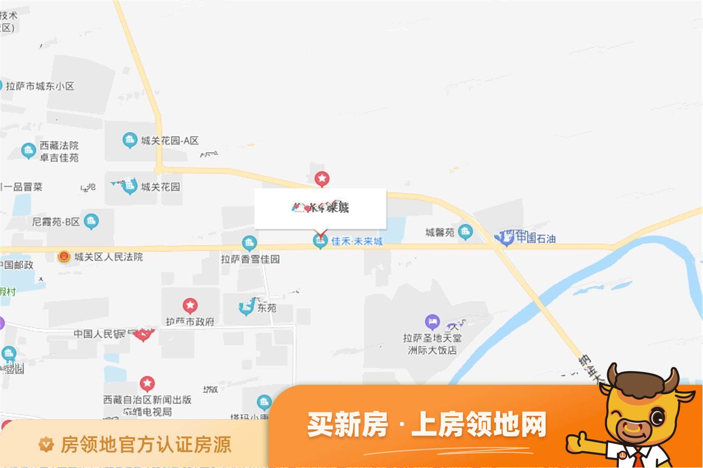 佳禾未来城3期位置交通图1