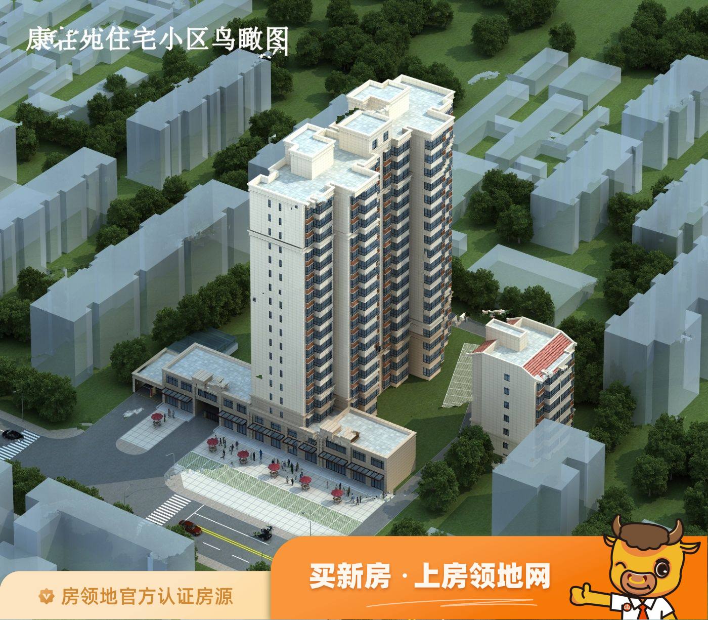 临汾康荘苑在售户型，2居、3居，建面103-146m²