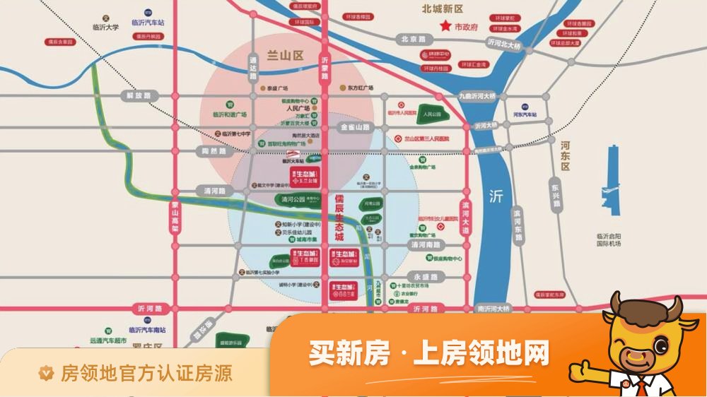 儒辰海棠樾府位置交通图54