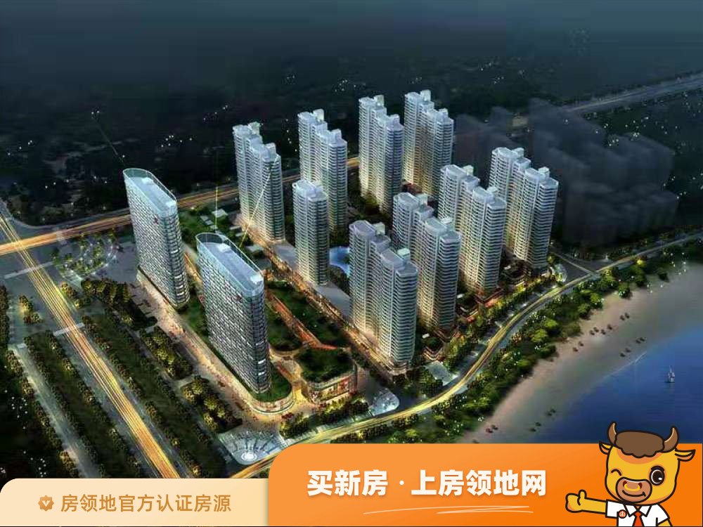 漯河昌建东外滩在售户型，2居、3居，建面70-120m²