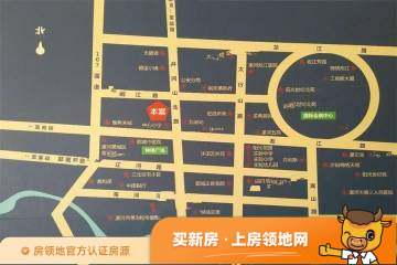 淞江国际花园二期位置交通图1