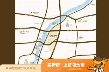 香醍河畔位置交通图52