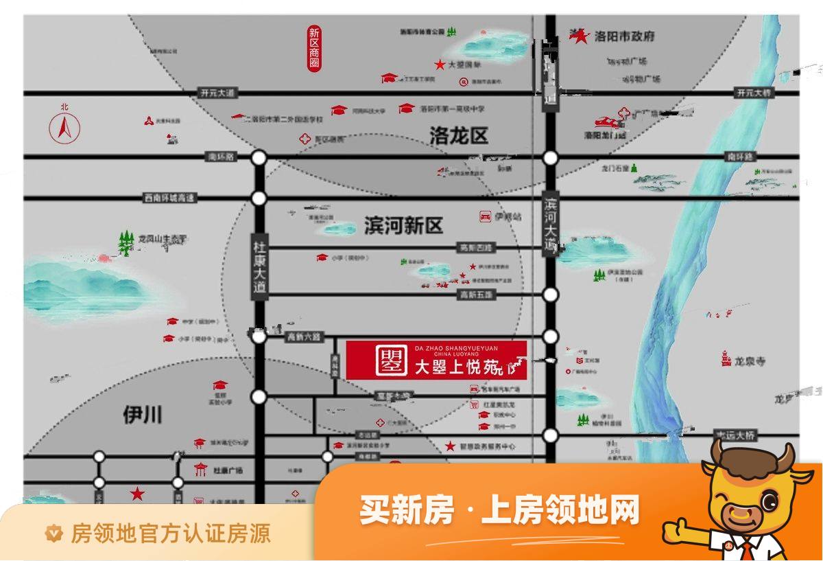 荣富西城尚锦位置交通图6