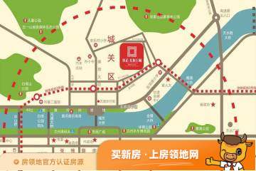 扶正·太和上城位置交通图49
