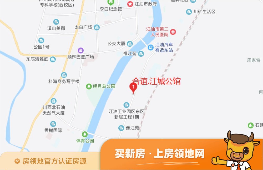 合谊江城公馆位置交通图18