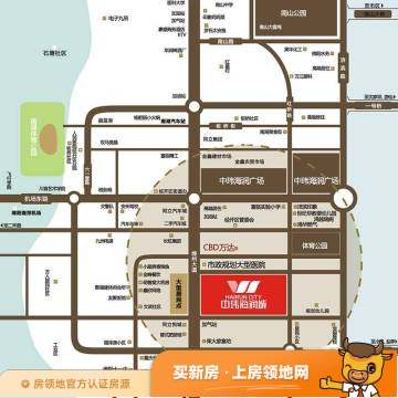 中玮海润城位置交通图1