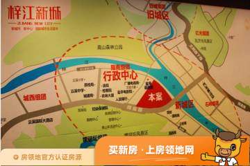 梓江新城三期位置交通图25