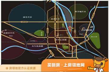 逸都江城位置交通图1