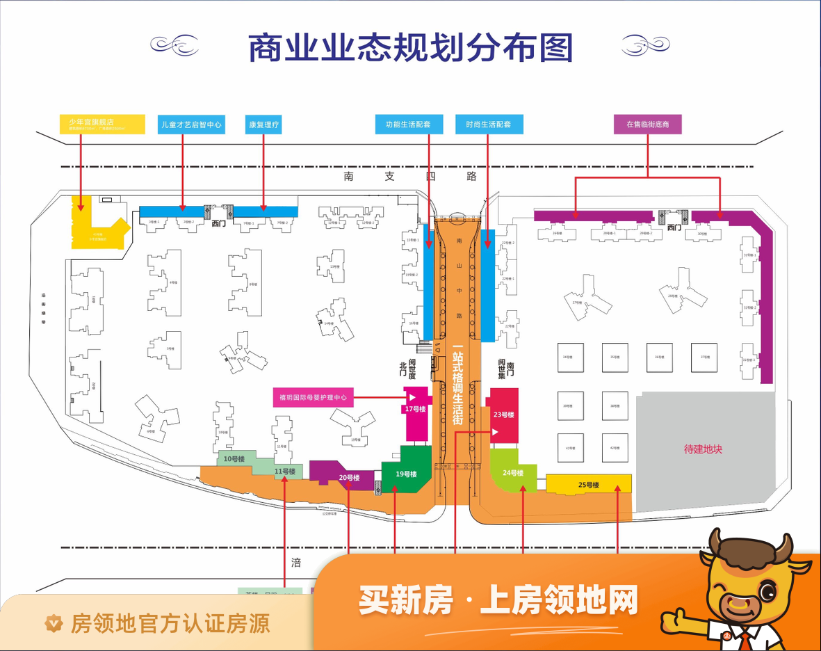 三江国际丽城商铺规划图1