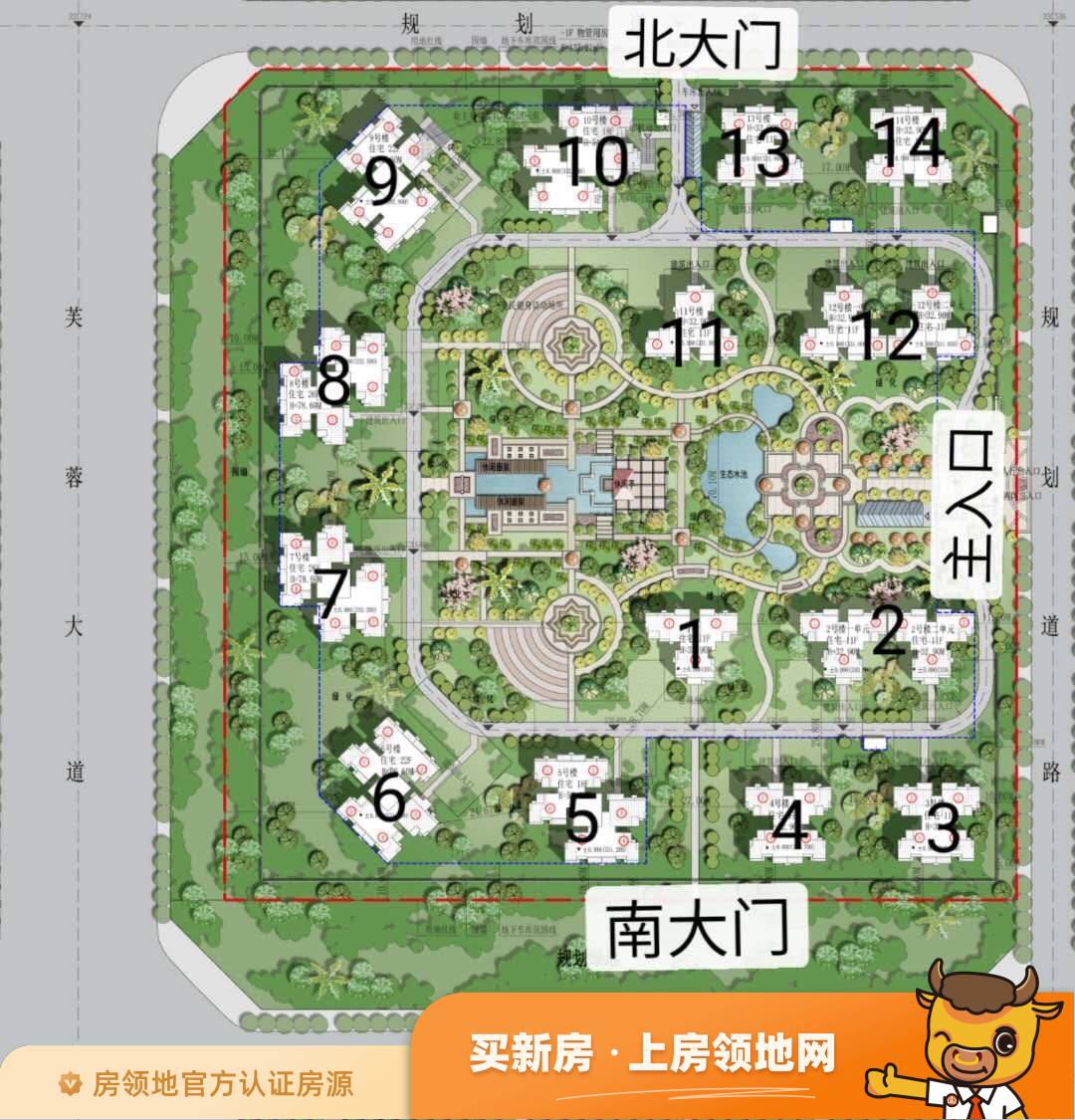 锦城中央公园规划图1