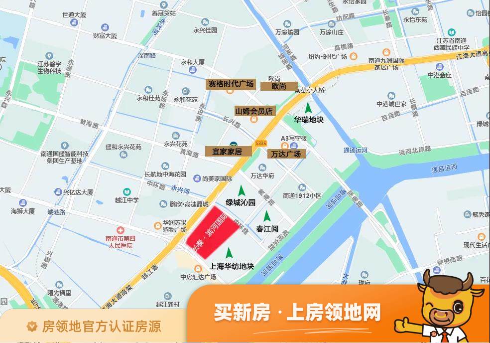 长泰滨河国际位置交通图63
