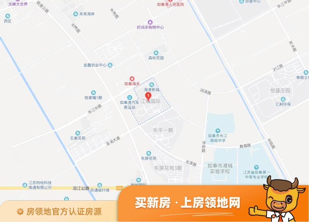 江城国际位置交通图24