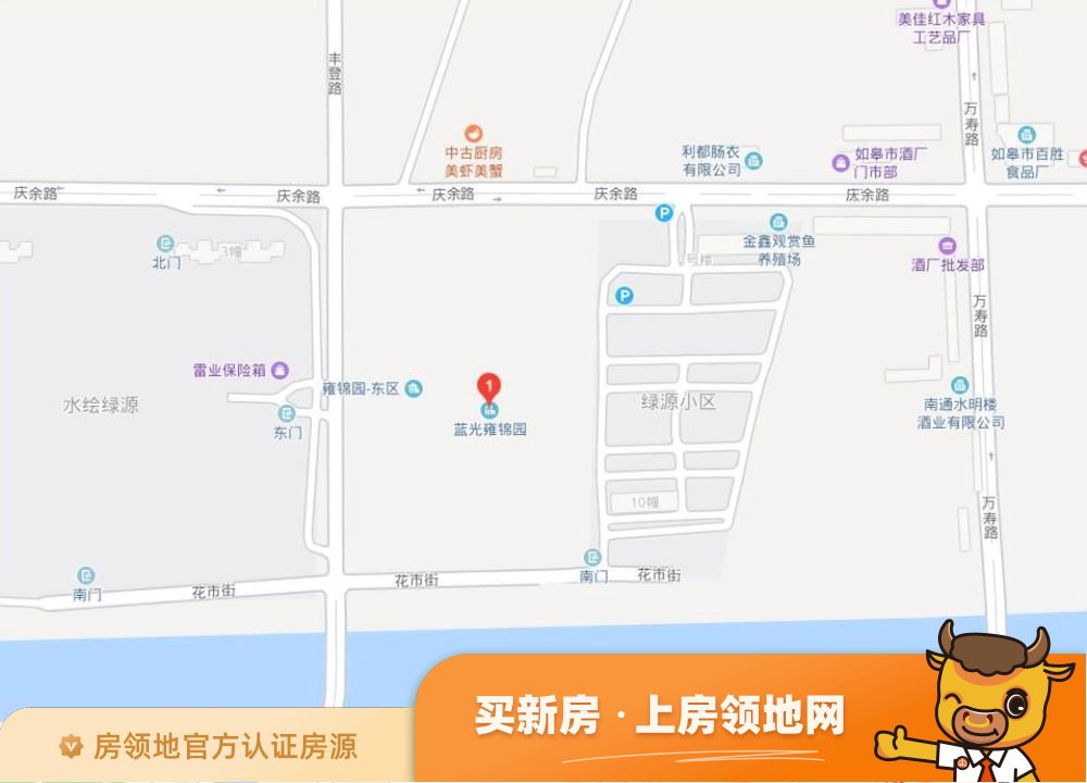 蓝光雍锦园位置交通图2