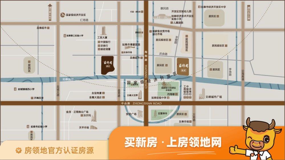 蓝光雍锦园位置交通图1